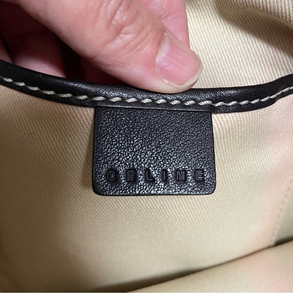 Celine Vintage Macadam Monogram Coated Canvas Tote Bag - Picture 11 of 16